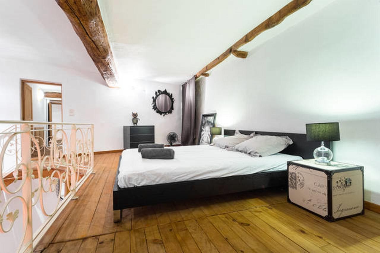 Le Prefecture - Luxueux F3 En Duplex, Ascenseur, Coeur Vieux-Nice Lägenhet Exteriör bild