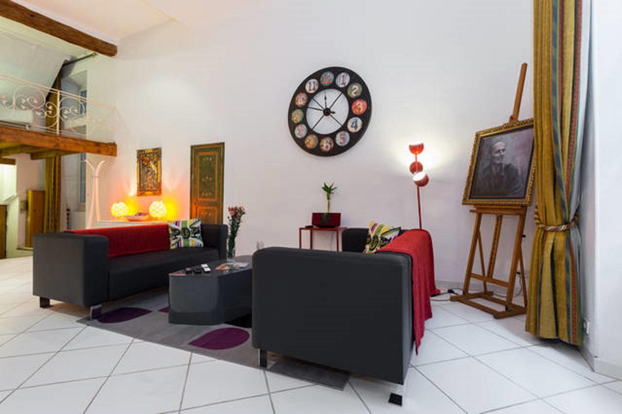 Le Prefecture - Luxueux F3 En Duplex, Ascenseur, Coeur Vieux-Nice Lägenhet Exteriör bild