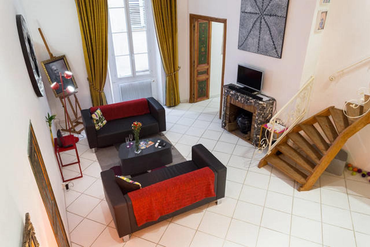 Le Prefecture - Luxueux F3 En Duplex, Ascenseur, Coeur Vieux-Nice Lägenhet Exteriör bild